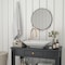 Flash Furniture 24" Round Black Metal Framed Accent Wall Mirror RH-M003-RD60MB-BK-GG - alternate 3